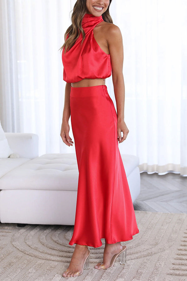 Nicolette | Elegantes Maxirock-Set