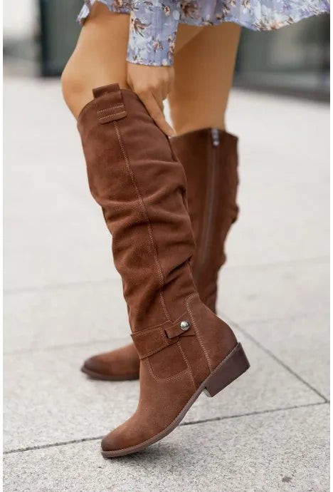 Zaria Stiefel | Elegante Knielange Damenstiefel