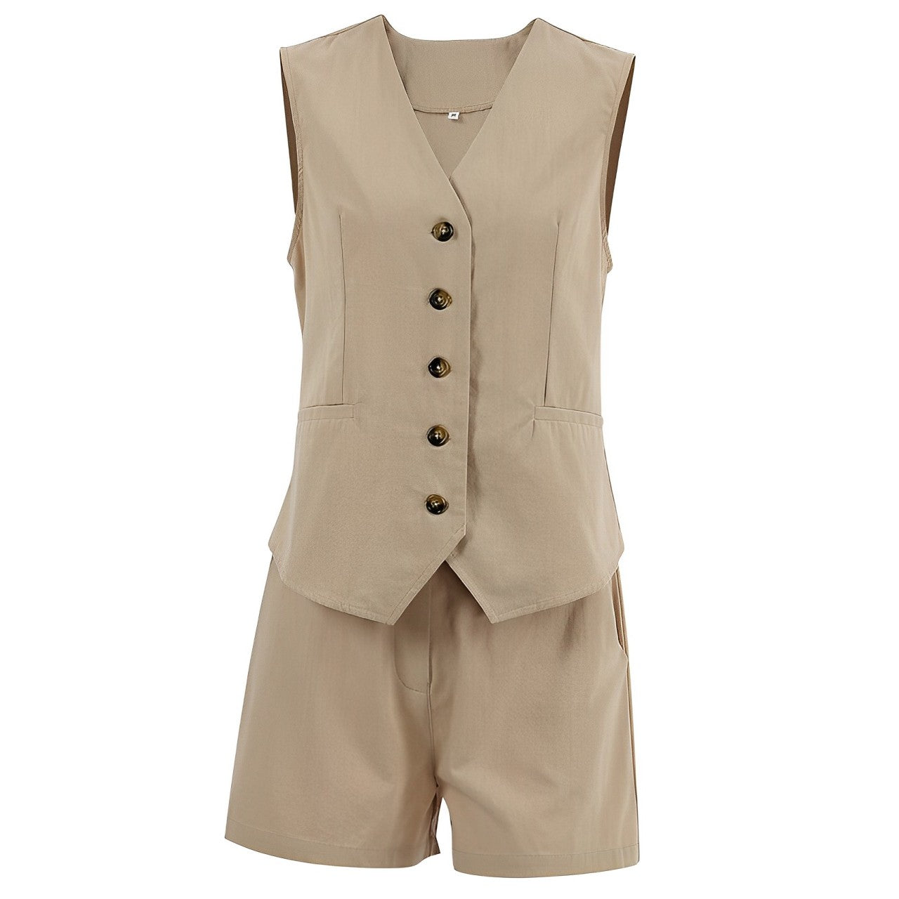 Alva – Elegantes Zweiteiler-Set Top und Shorts