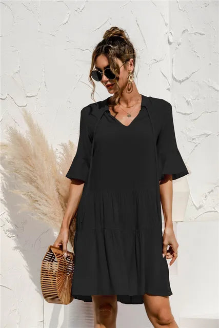 Clara | Sommerliches Blumenkleid für Damen