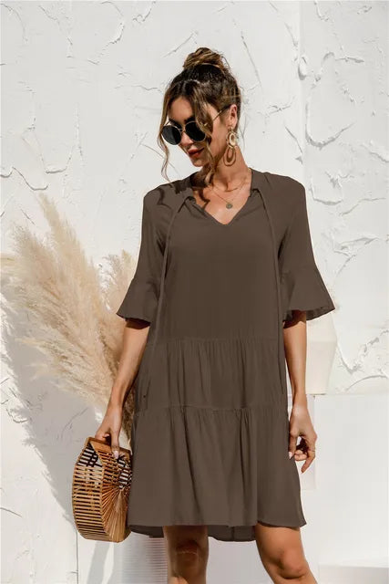 Clara | Sommerliches Blumenkleid für Damen