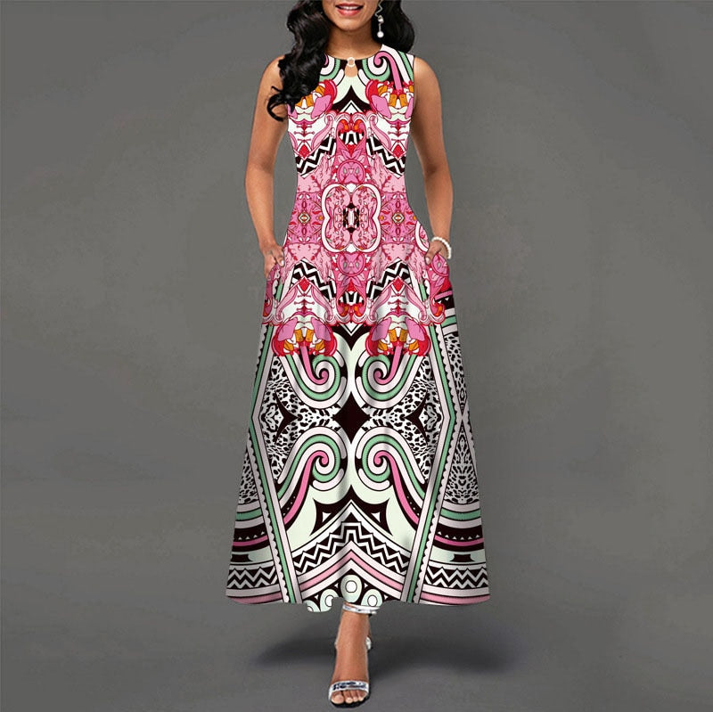Dee | Damen Maxi Kleid