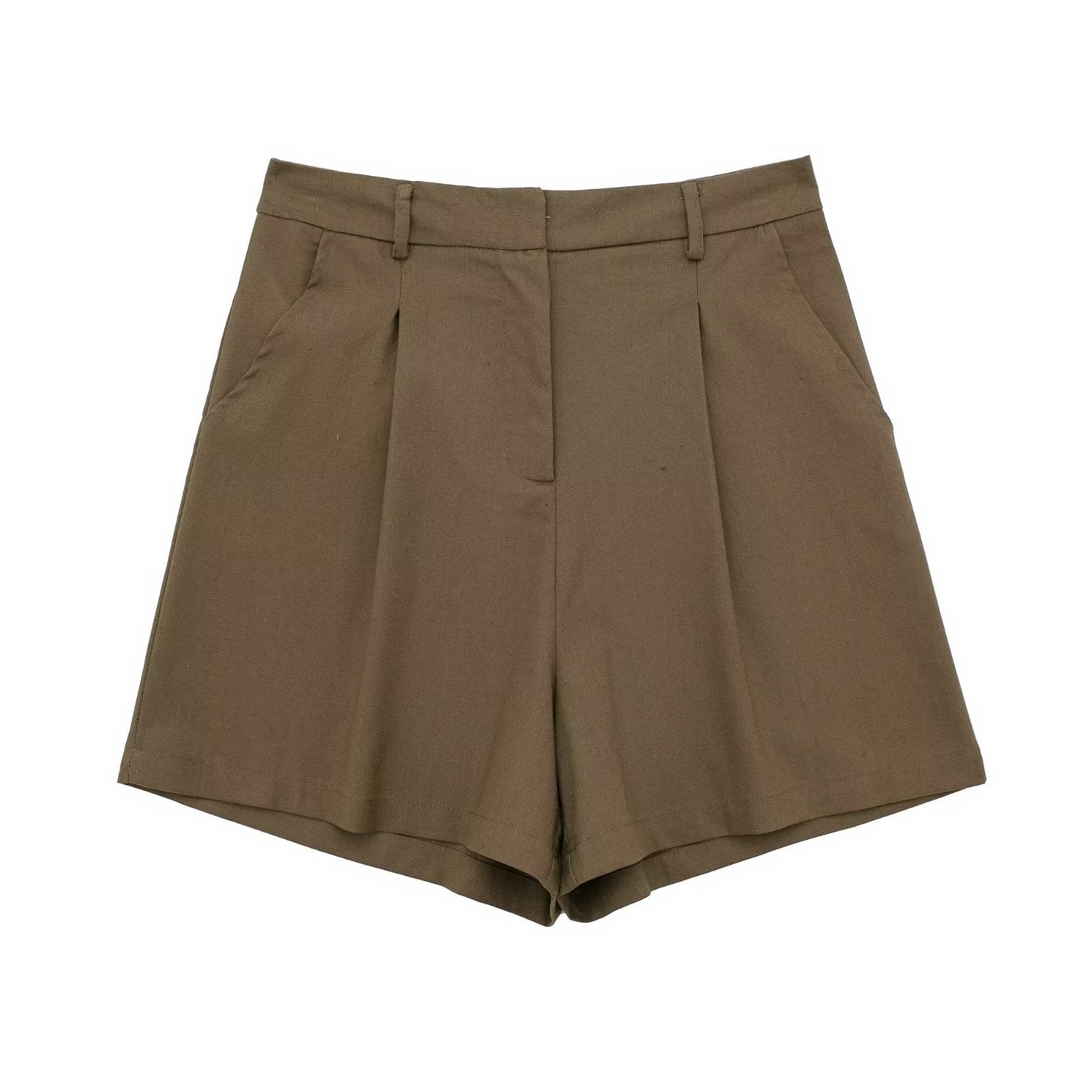 Alva – Leichtes Zweiteiler-Set aus Leinenmix: Shorts und Oberteil