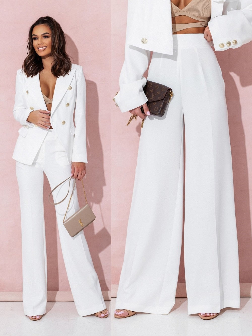 Elisea | Damen Elegantes Blazer Satz | Sommer