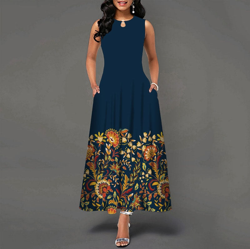Dee | Damen Maxi Kleid