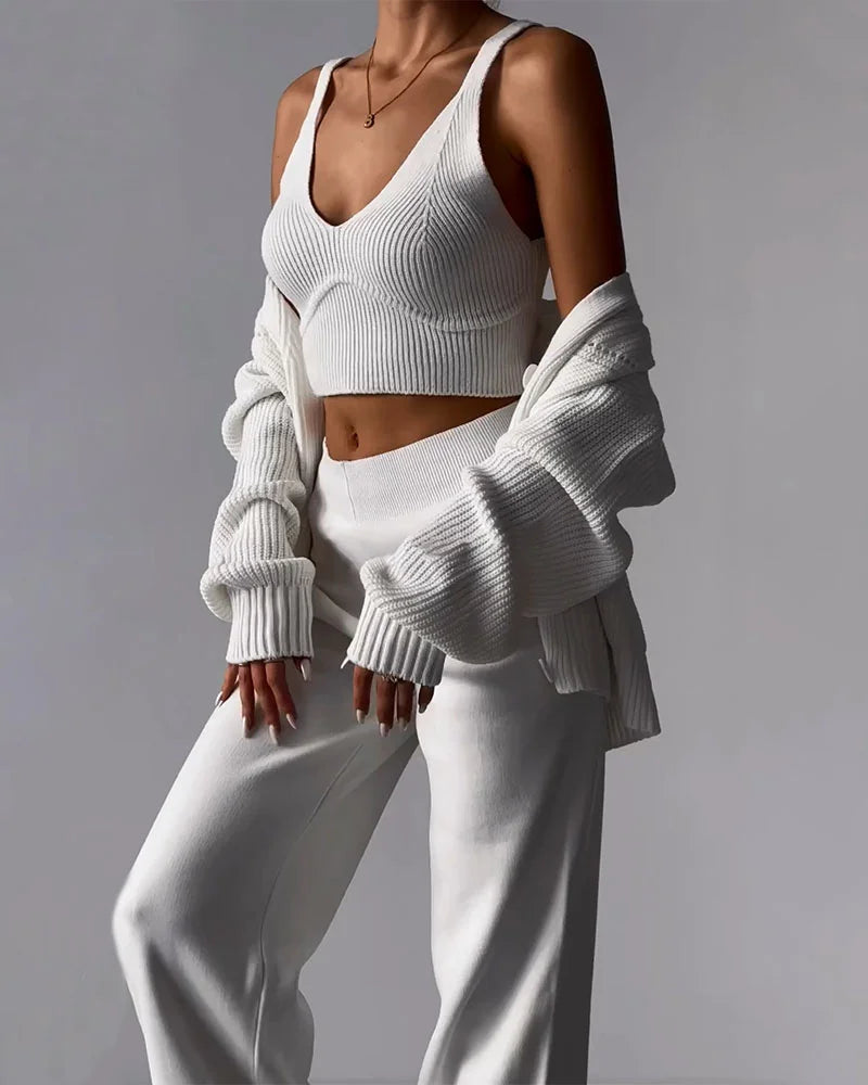 Damen bequemes 3er Set