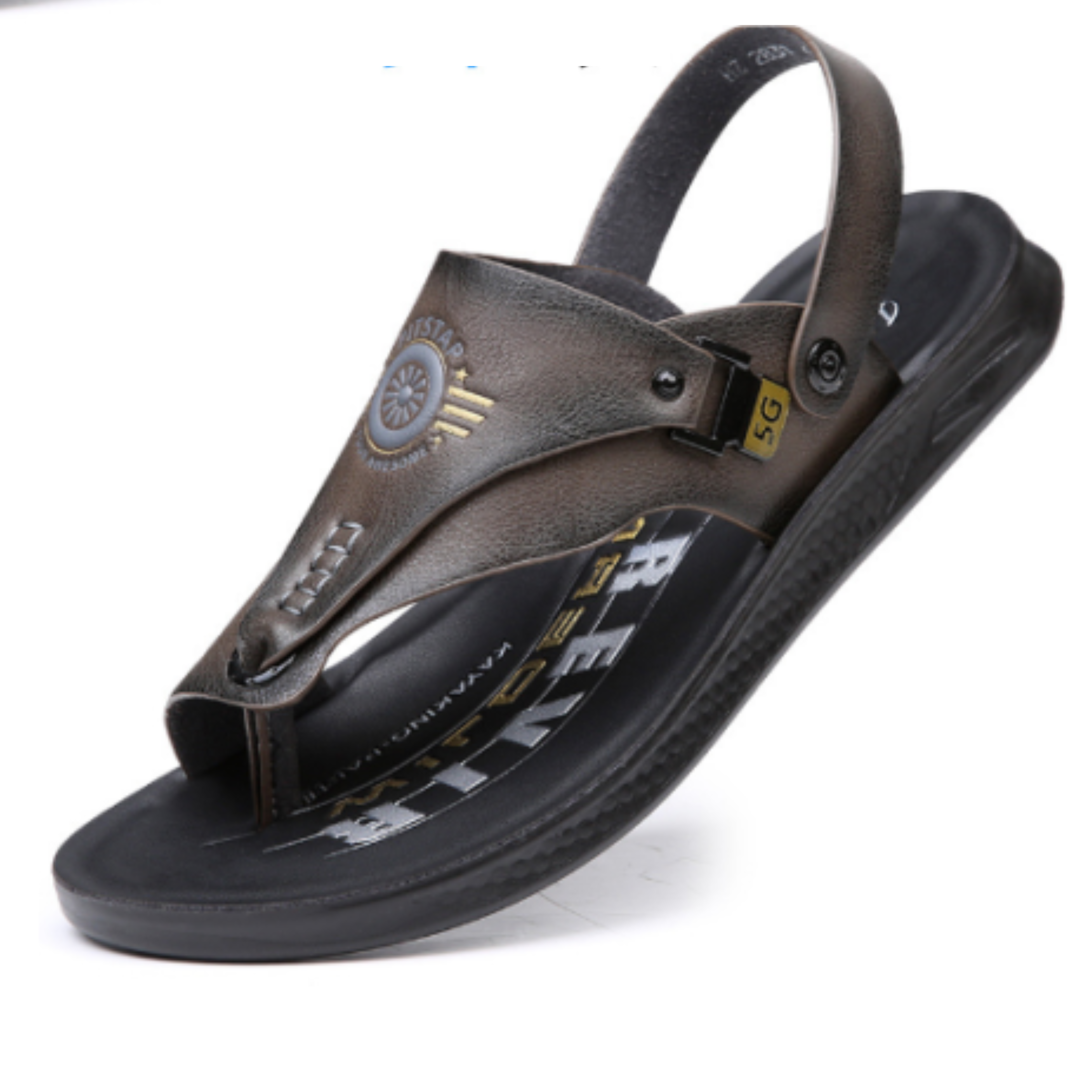 Devin | Bequeme Herren-Schnallensandalen