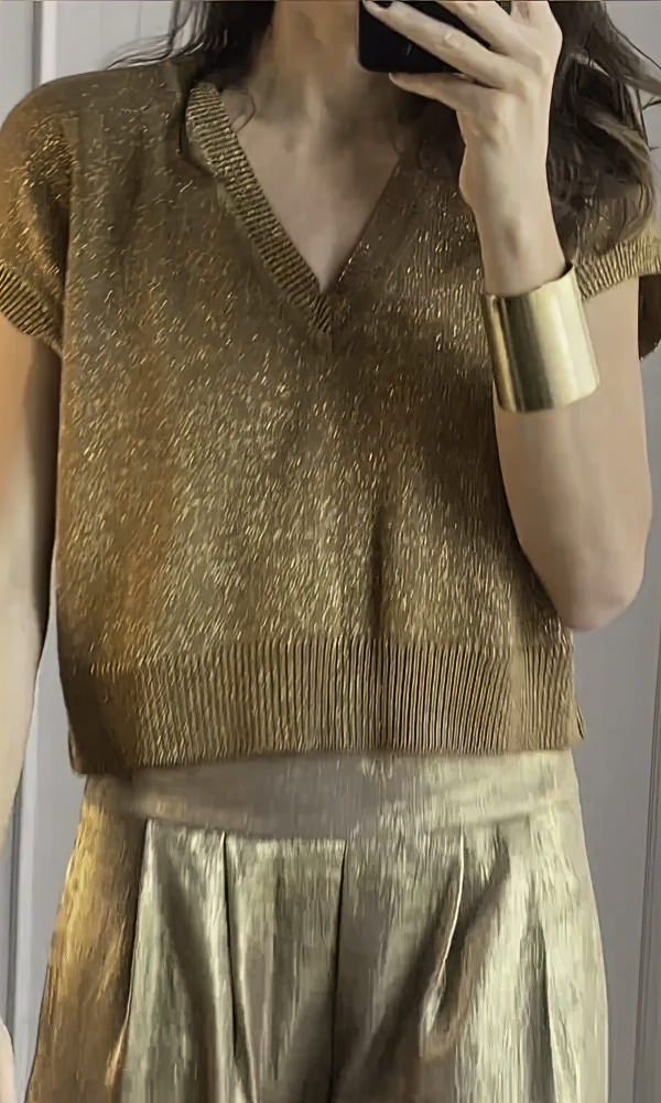 Felicia - Elegantes Oberteil und Hose - Lässiger Schick
