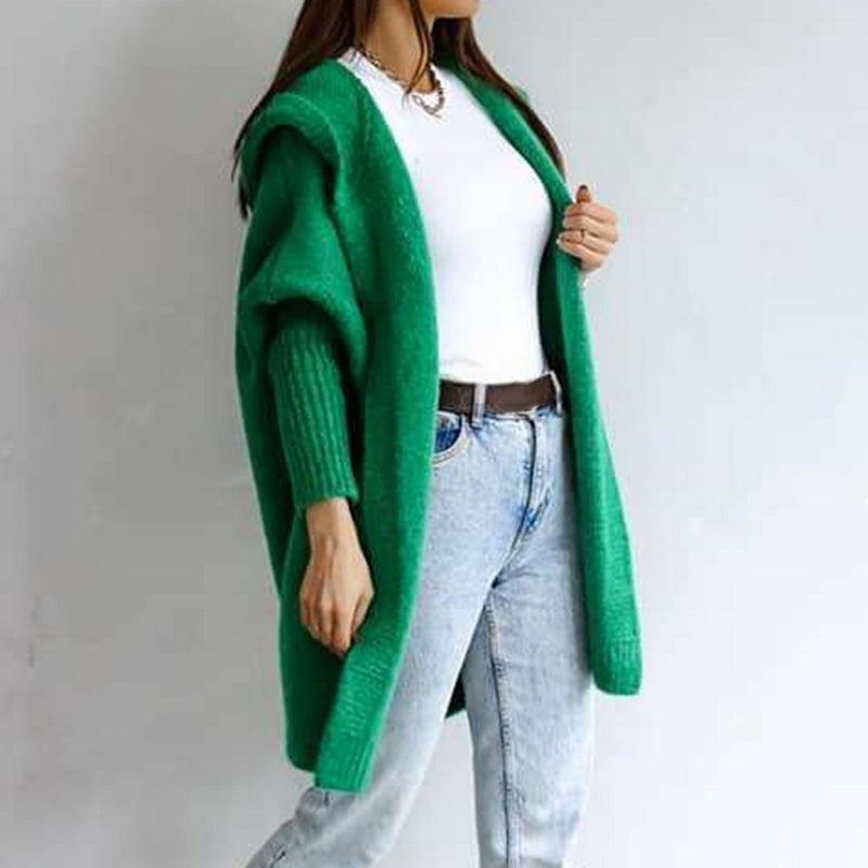 Zalana comfy cardigan | Bequeme warme Strickjacke in Übergröße für den Herbst