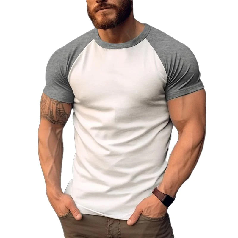 Zack Modern T-Shirt | Lässiges Frühlings-T-Shirt in 2 Farben mit kurzen Ärmeln