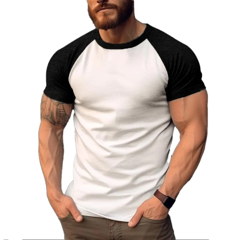 Zack Modern T-Shirt | Lässiges Frühlings-T-Shirt in 2 Farben mit kurzen Ärmeln