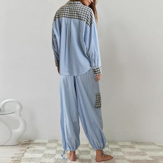 Damen Gemütliches & lockeres Pyjama-Set
