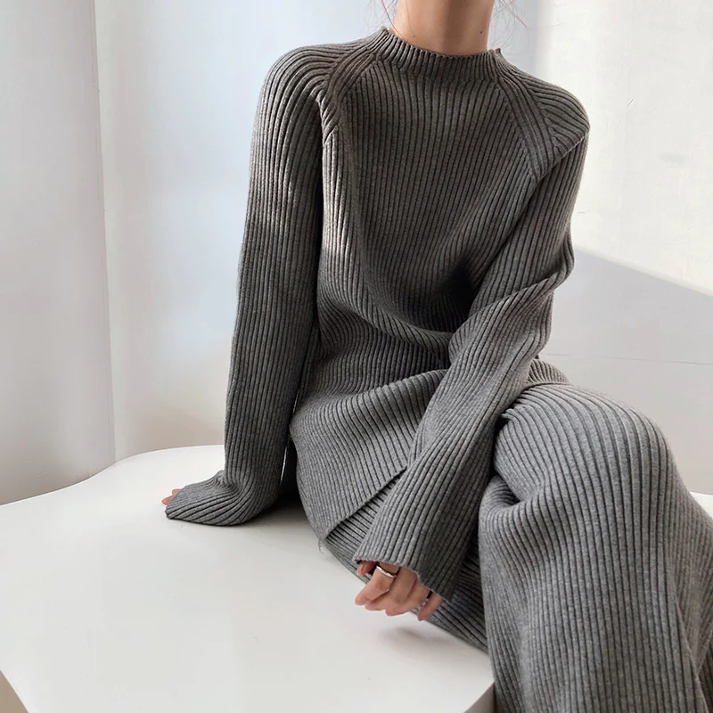 Bianca - Zweiteiliges Strickset für Damen