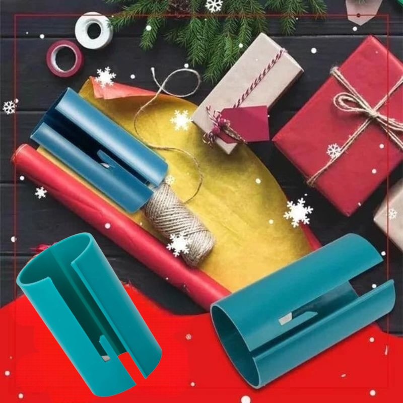 WrapEase | Geschenkpapierschneider für Weihnachten