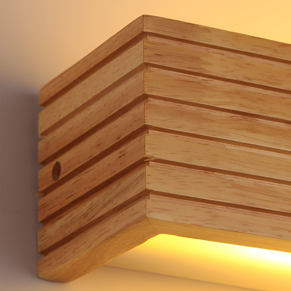 WoodGlow | Wasserdichte LED Nordic Wandleuchte