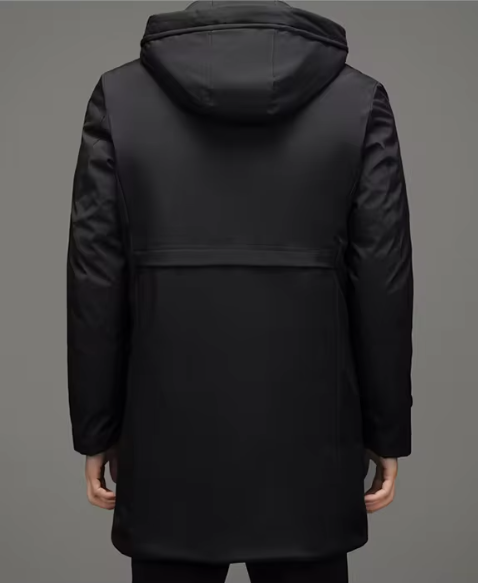 Xite Prestige Parka | Langer Eleganter Wasserdichter Wintermantel Herren mit tiefen Taschen