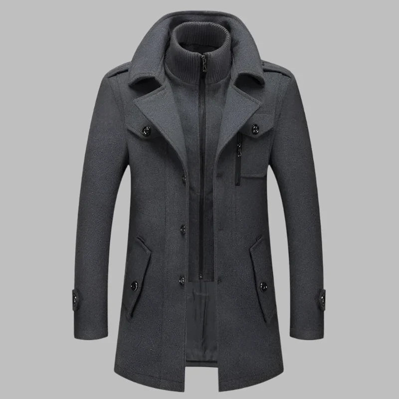 Xite Winterjacke | Lässige Herrenjacke mit hohem Kragen