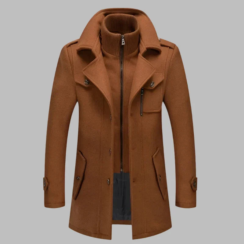 Xite Winterjacke | Lässige Herrenjacke mit hohem Kragen