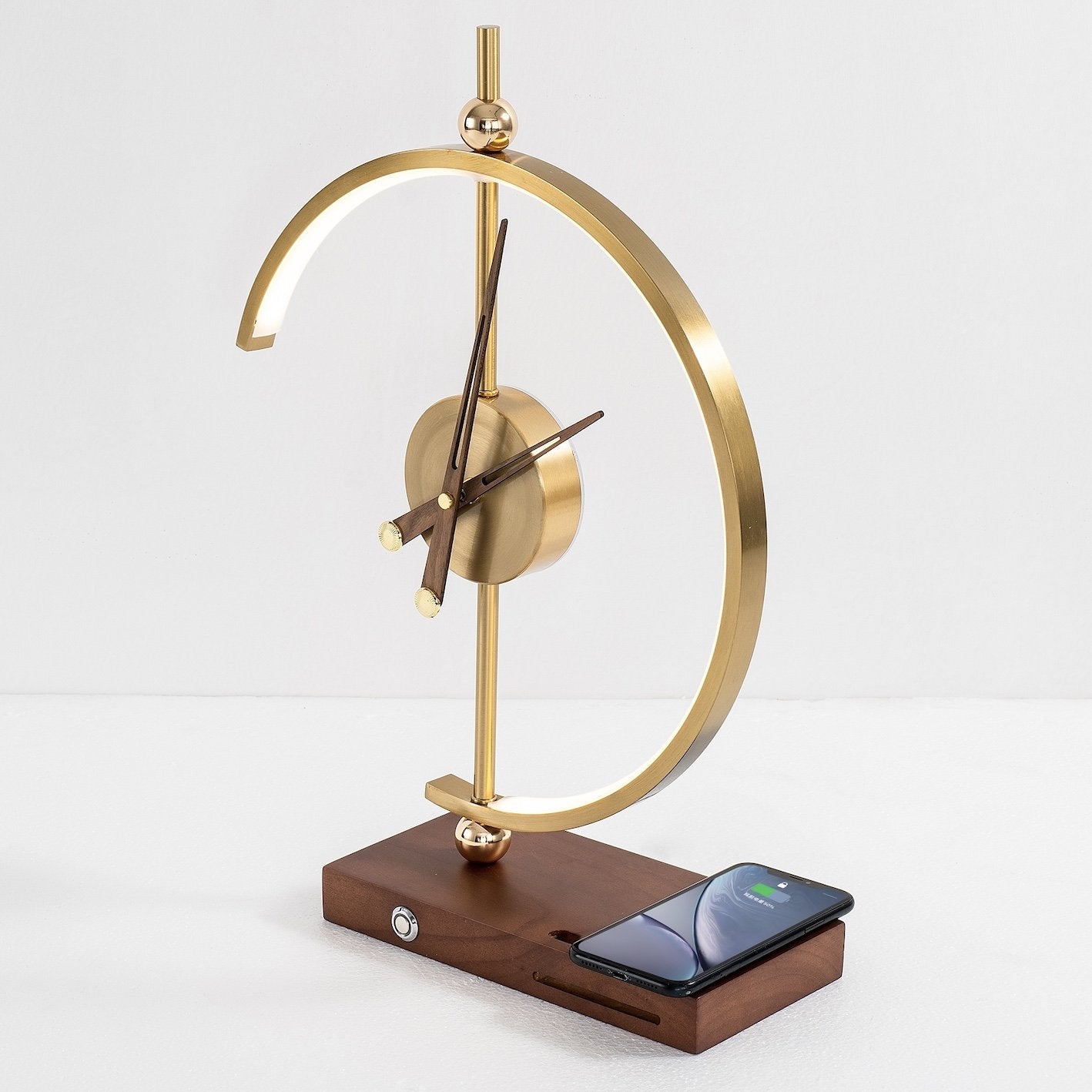 ZenClock | Multifunktionale Tischlampe mit Uhr und Ladefunktion
