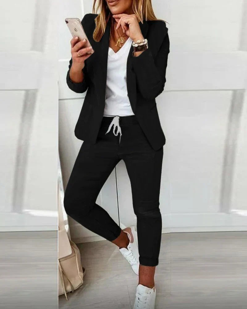 Damen Elegantes Blazer-Set