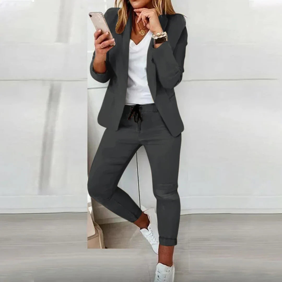Damen Elegantes Blazer-Set