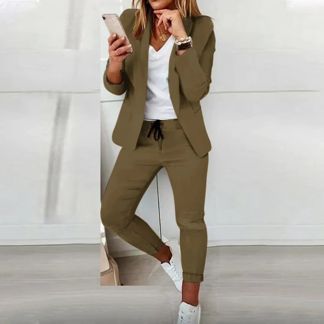 Damen Elegantes Blazer-Set