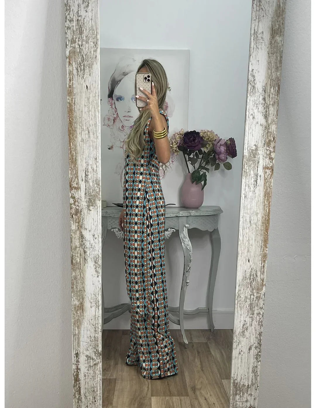 Liselotte | Ärmelloses Top und Lockere Hose Set