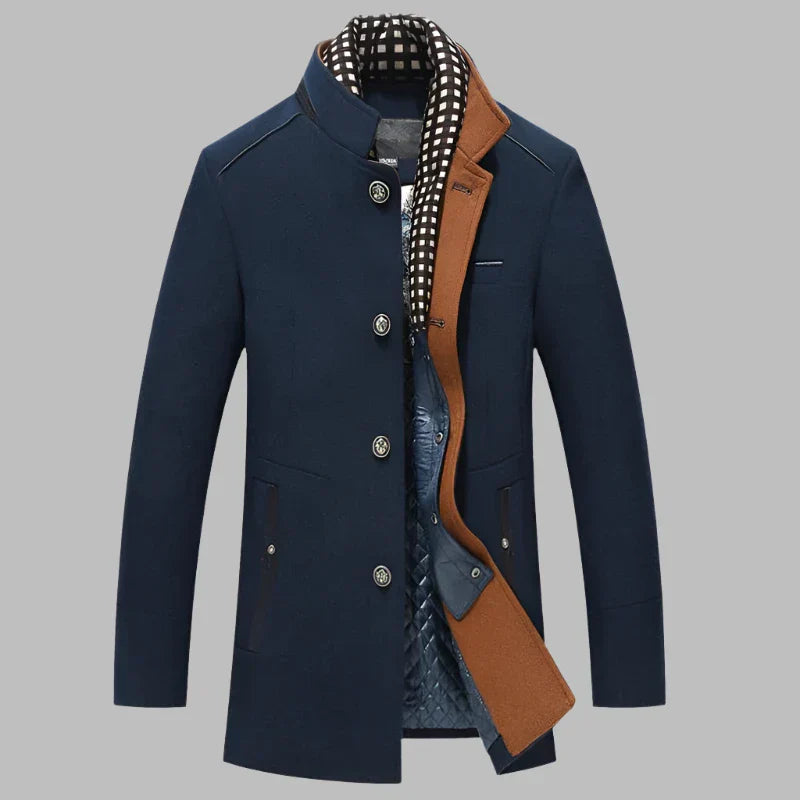 Woolridge Mantel | Luxus Woll-Wintermantel für Herren