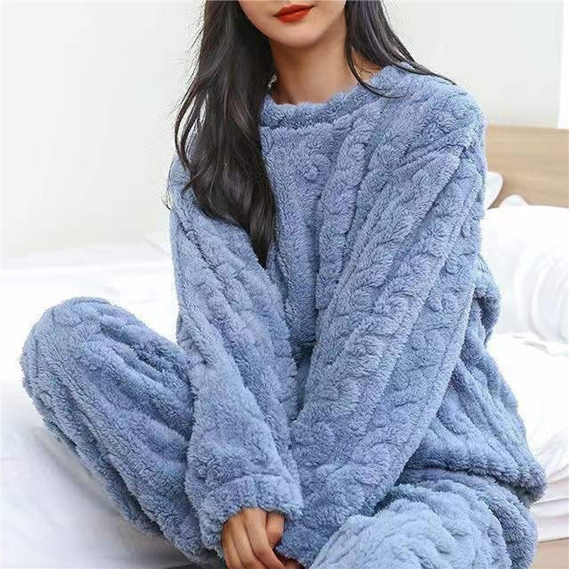 Patricia - Damen-Pyjama aus Fleece für himmlischen Schlaf