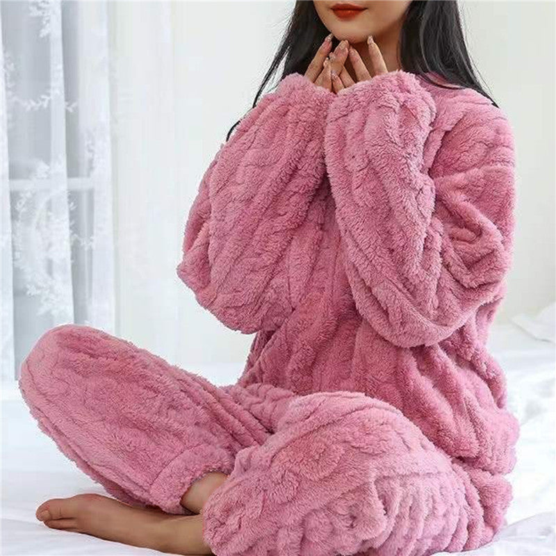 Patricia - Damen-Pyjama aus Fleece für himmlischen Schlaf