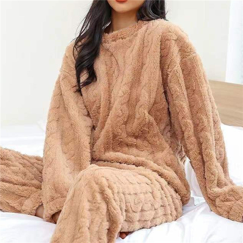 Patricia - Damen-Pyjama aus Fleece für himmlischen Schlaf