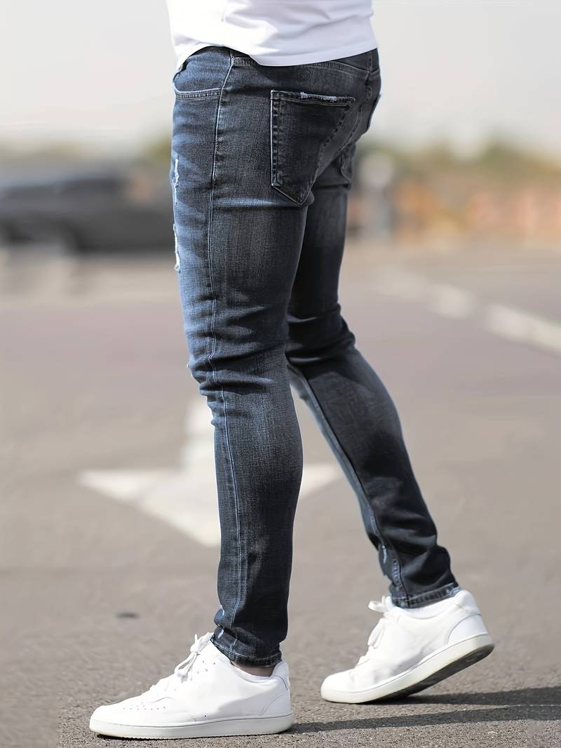 Yestin - Trendige Herren Jeans im angesagten Destroyed Look