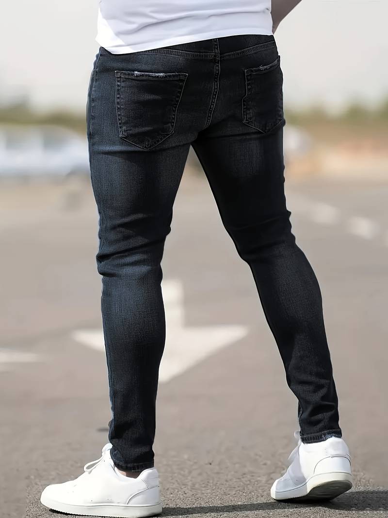 Yestin - Trendige Herren Jeans im angesagten Destroyed Look