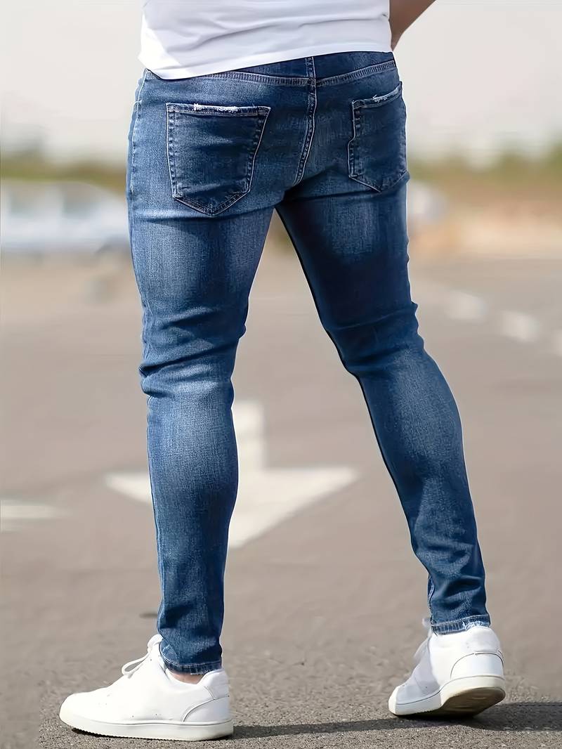 Yestin - Trendige Herren Jeans im angesagten Destroyed Look