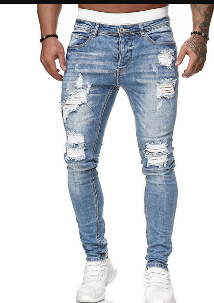 Yestin - Trendige Herren Jeans im angesagten Destroyed Look
