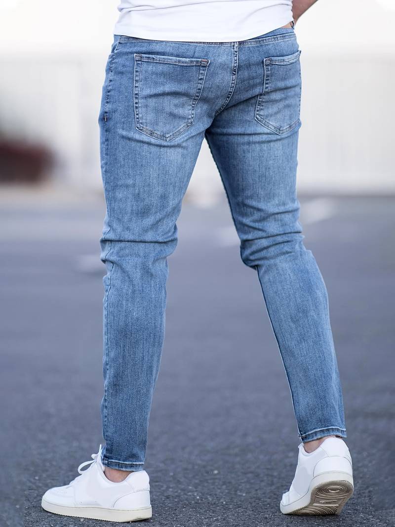 Yestin - Trendige Herren Jeans im angesagten Destroyed Look