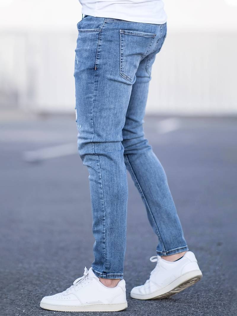 Yestin - Trendige Herren Jeans im angesagten Destroyed Look