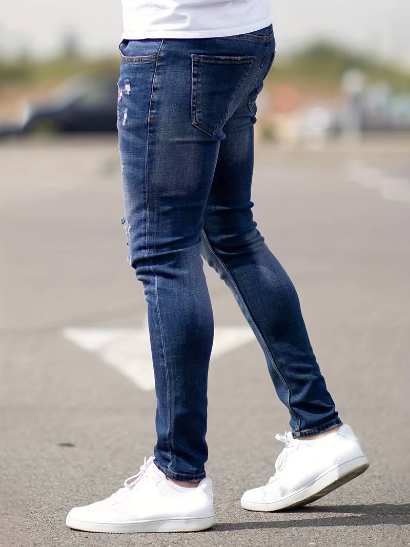 Yestin - Trendige Herren Jeans im angesagten Destroyed Look