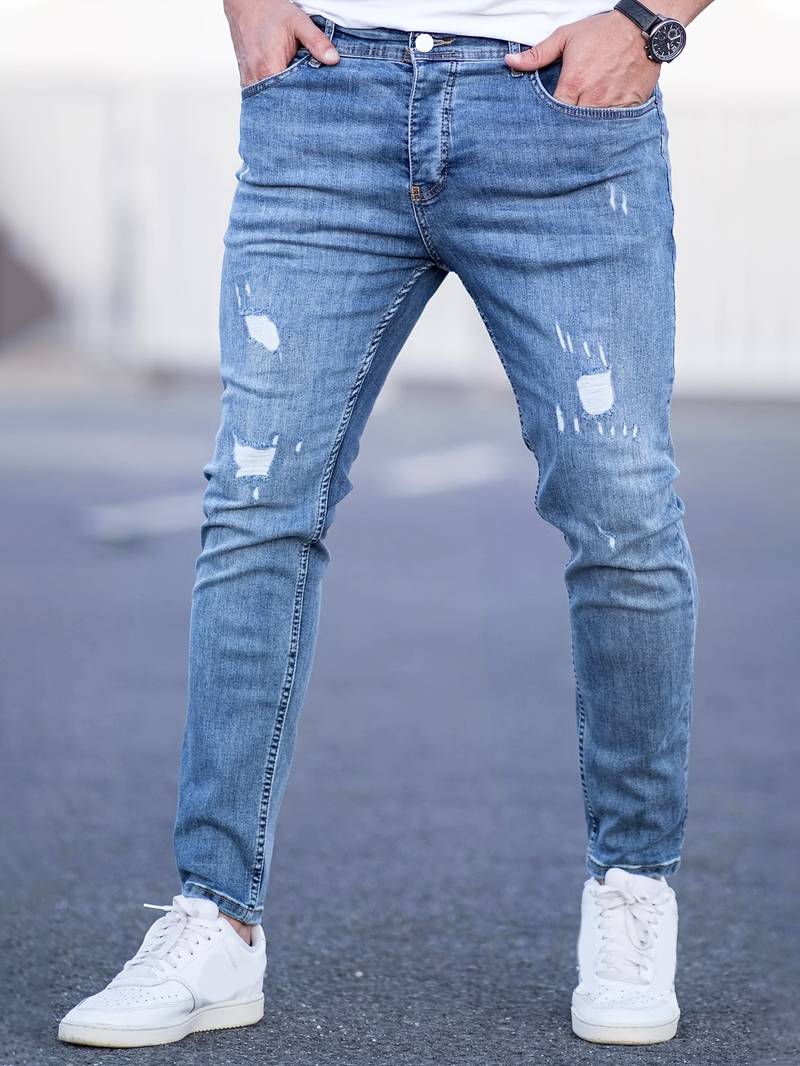 Yestin - Trendige Herren Jeans im angesagten Destroyed Look