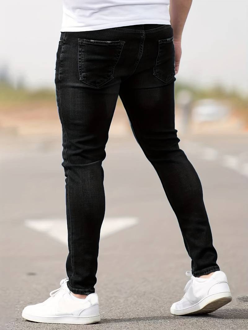 Yestin - Trendige Herren Jeans im angesagten Destroyed Look