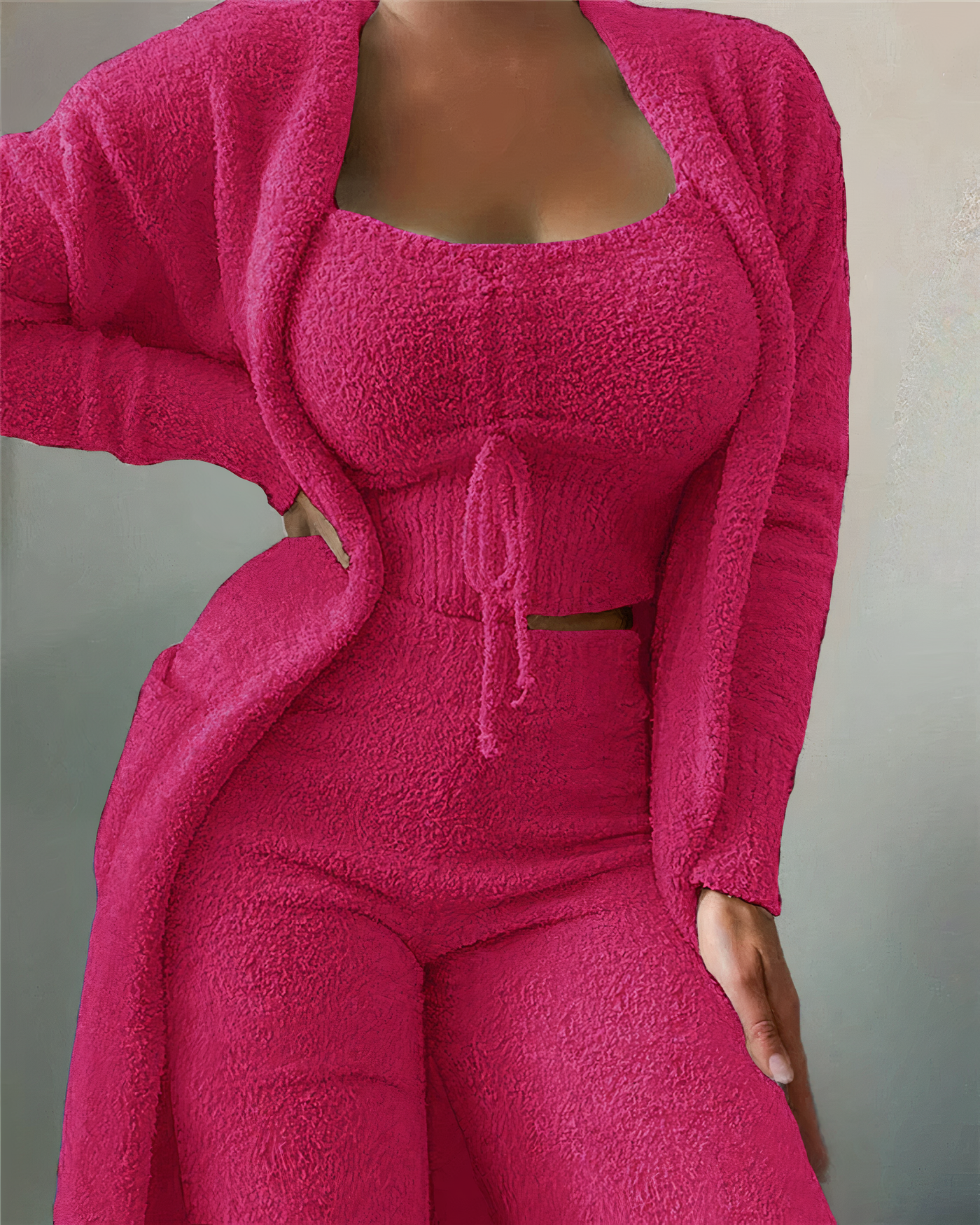 Perla – 3-Teiliges Winter-Pyjama-Set