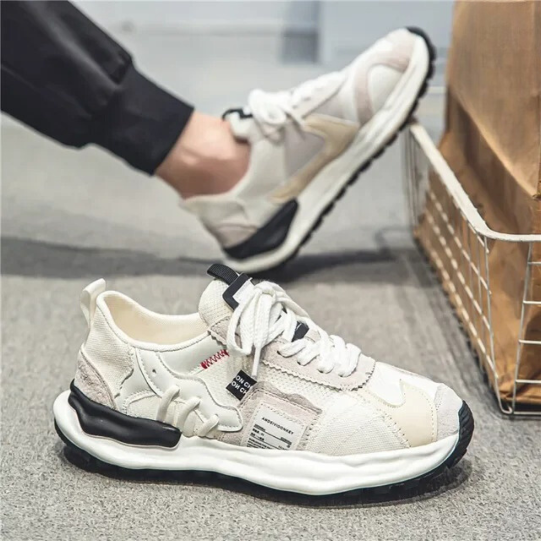Zeno | Stylish Moderne Herrenschuhe mit Schnürsenkeln