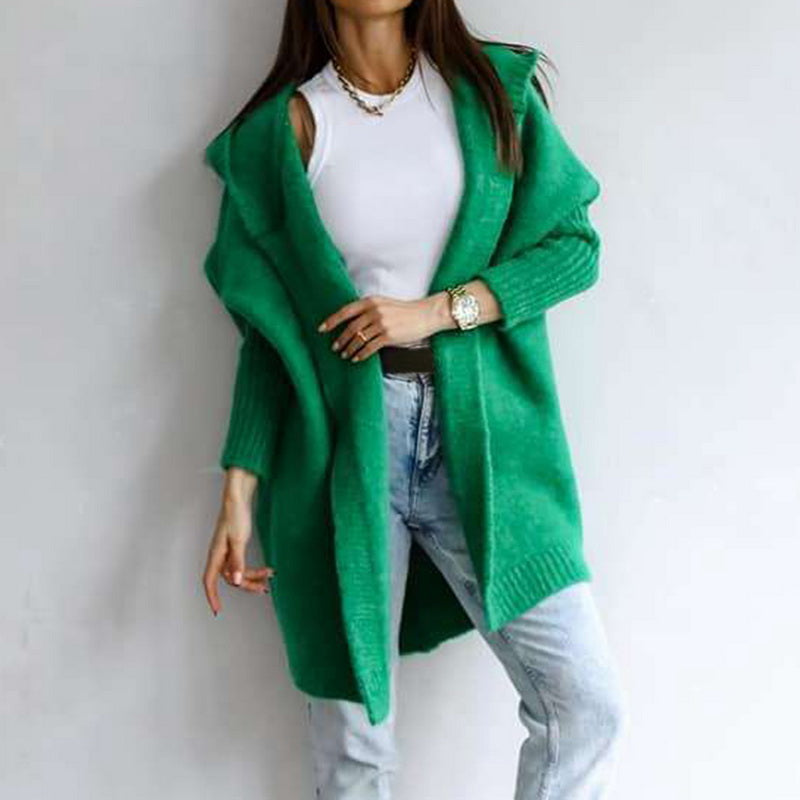 Zalana comfy cardigan | Bequeme warme Strickjacke in Übergröße für den Herbst