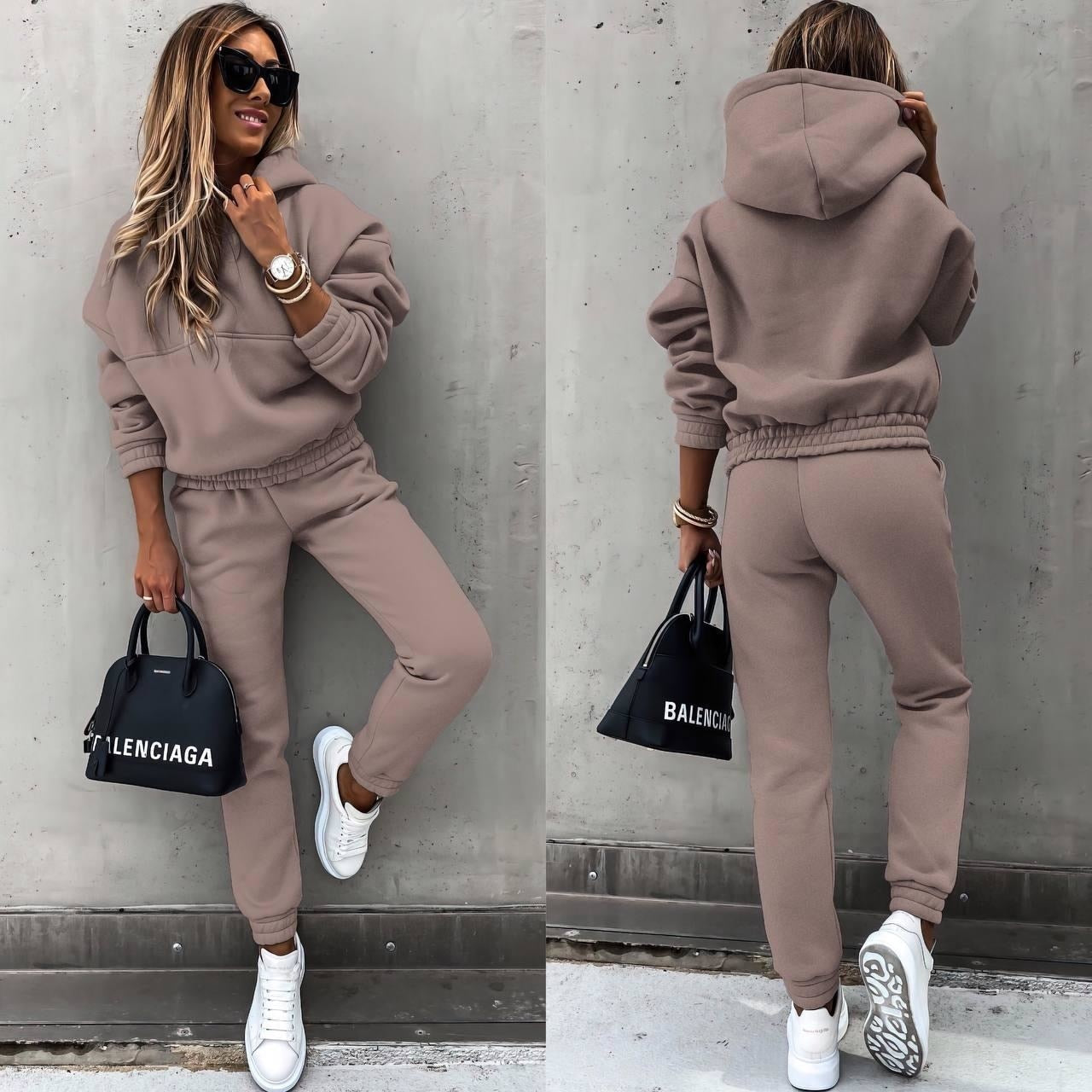 Farida | Damen Sportlicher Trainingsanzug | Winter