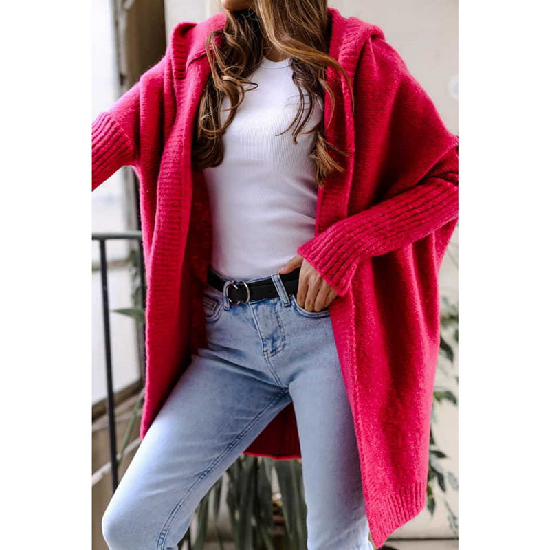 Zalana comfy cardigan | Bequeme warme Strickjacke in Übergröße für den Herbst