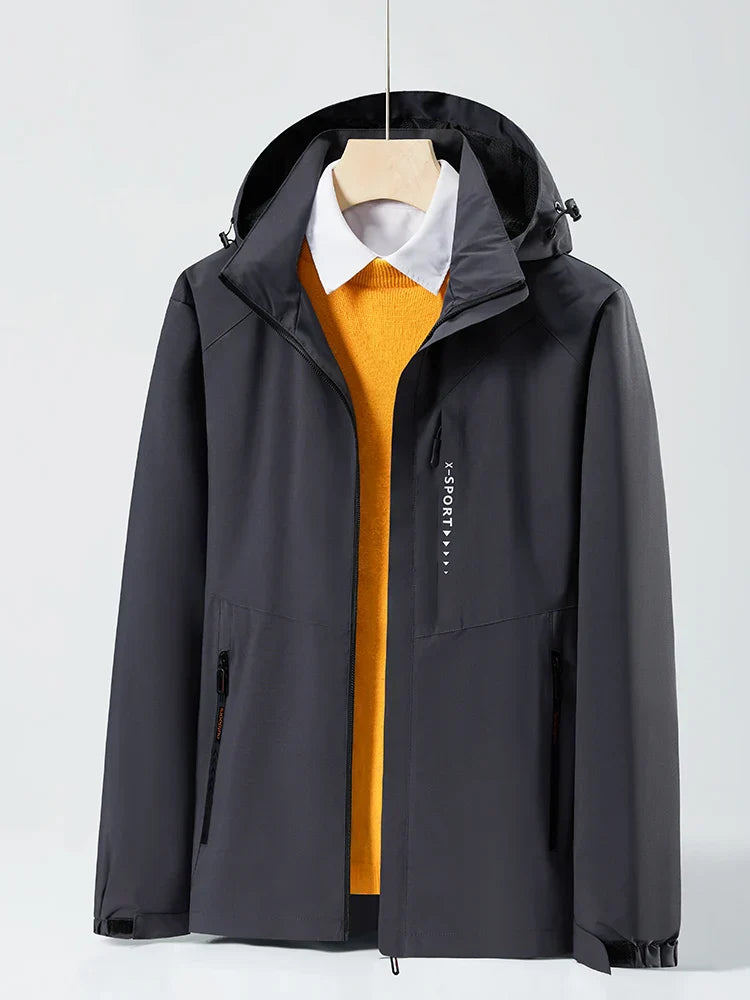 Xite Waterproof Softshell | Wasserfeste Wanderjacke mit Kapuze für Herren
