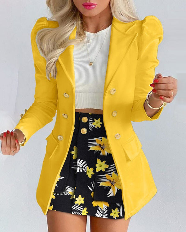 Deva - Elegantes Blazer- und Rock-Set