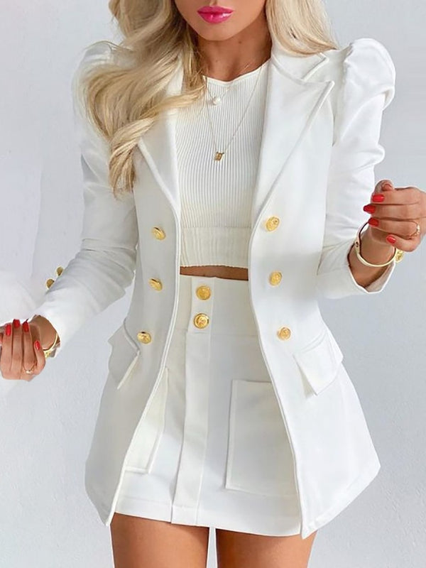 Deva - Elegantes Blazer- und Rock-Set