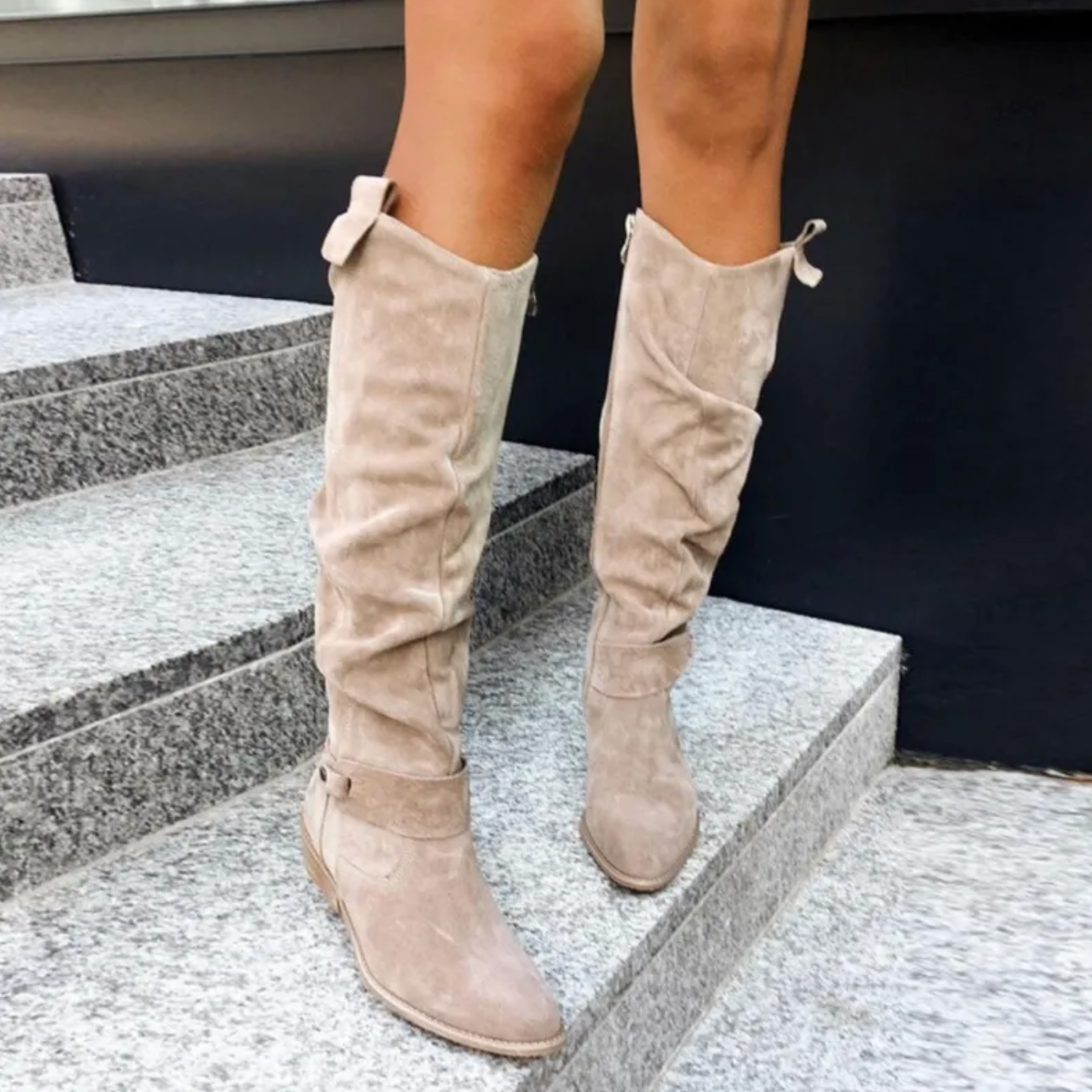 Zaria Stiefel | Elegante Knielange Damenstiefel