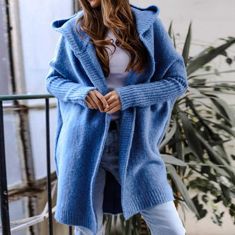 Zalana comfy cardigan | Bequeme warme Strickjacke in Übergröße für den Herbst